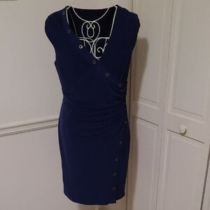 Laundry By Shelli Segal Deep Blue Mini Dress
